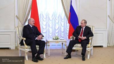 Путин поздравил Лукашенко по случаю победы на выборах президента Белоруссии