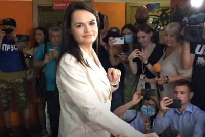 Штаб Тихановской заявил о непризнании результатов выборов, объявленных ЦИК