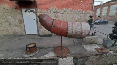 Злоумышленники украли двухметровый арт-объект в Екатеринбурге