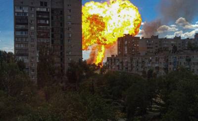 Видео: в Волгограде взорвалась АЗС «Газпрома»
