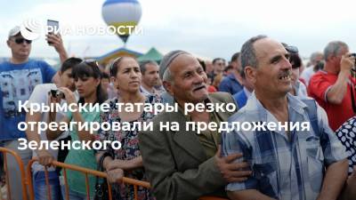 Крымские татары резко отреагировали на предложения Зеленского
