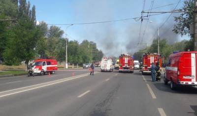 В Волгограде взорвалось цистерна на газовой заправке