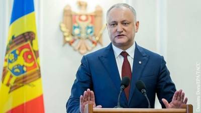 Додон спокоен — молдавская оппозиция не в состоянии отстранить президента