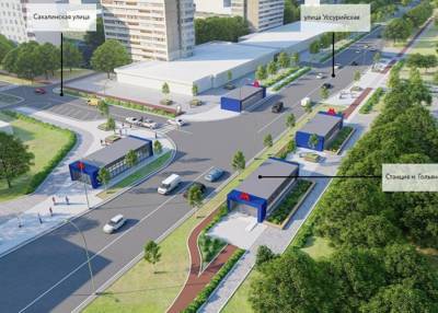Две автомобильные парковки появятся у новой станции метро "Гольяново"