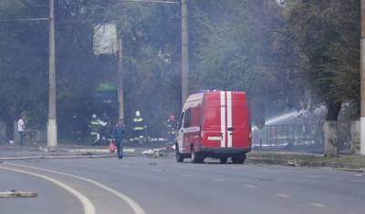 12 человек пострадали при пожаре на газовой заправке в Волгограде
