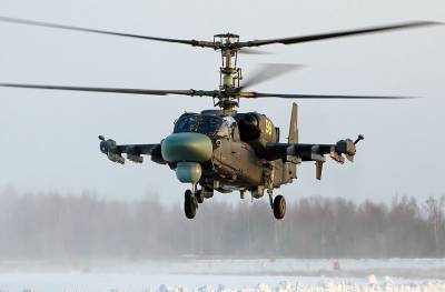 Модернизированная версия российского вертолета Ка-52М «Аллигатор» совершила первый полет