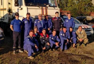 Спасатели из Приозерска провели тренировку на Ладожском озере