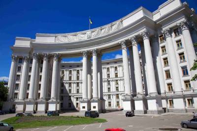 МИД: Обращения о задержанных или пострадавших гражданах Украины в Беларуси не поступали