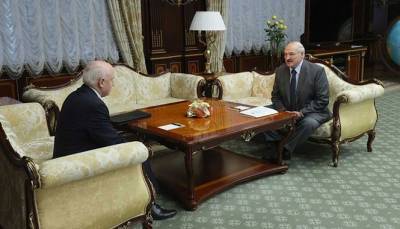 А.Лукашенко встретился с главой миссии наблюдателей от СНГ