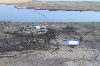 Ставший причиной аварии резервуар на норильской ТЭЦ снесли до фундамента