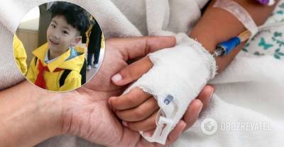 В Китае погибший в ДТП 7-летний мальчик стал донором для шести детей