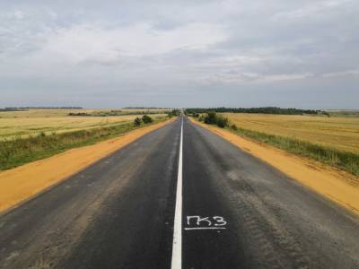 Завершился ремонт пограничной трассы между Нижегородской областью и Мордовией