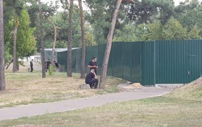 В парке Малышко в Киеве начали строить жилой дом