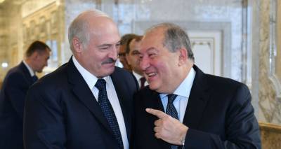 Саркисян в поздравлении Лукашенко пожелал народу Беларуси стабильности и мира