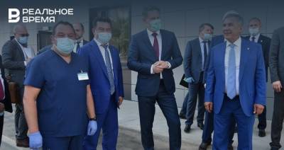Мурашко и Минниханов открыли в Казани новый корпус инфекционной больницы за 1,8 млрд рублей