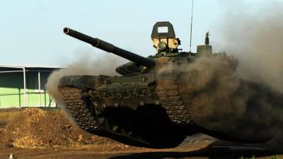 В Нижегородской области прошли ночные учения танкистов