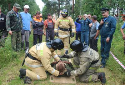 Пожарных-добровольцев из Янеги признали лучшими в Лодейнопольском районе