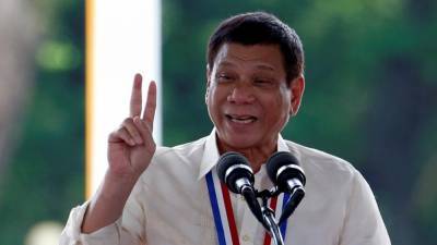 Президент Филиппин готов первым испытать российскую вакцину от коронавируса
