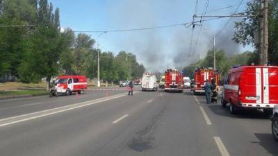 В Волгограде восемь человек пострадали при взрыве цистерны с газом