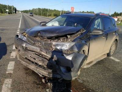 На трассе Пермь – Ижевск столкнулись две машины, пострадали пятеро