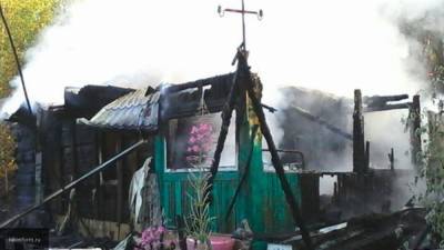 Житель Самарской области потерял семью при пожаре в дачном доме