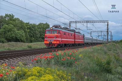 Из Крыма отправляется первый поезд в Адлер