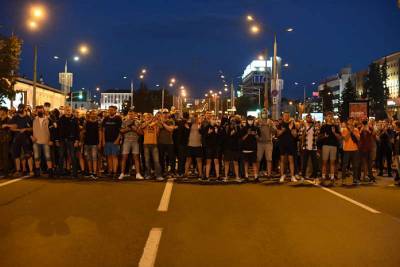 В Минске не умолкают протесты