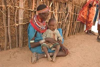 В женскую деревню в Кении мужчин пускают только для того, чтобы они помогли пасти скот или зачать ребенка