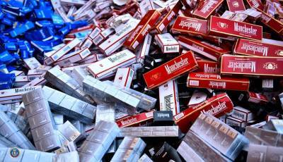 Минфин Грузии в июле изъял контрабандные сигареты на 45 тысяч долларов