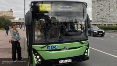 Новый белорусский автобус начали тестировать в Петербурге