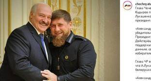 Слова Кадырова о победе Лукашенко на выборах вызвали критику в соцсети