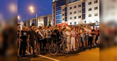 Третий день протестов в Беларуси: что сейчас происходит в центре Минска