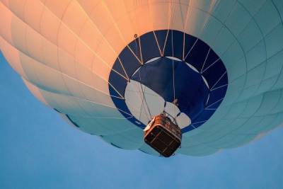 В Тульской области семья жестко приземлилась на воздушном шаре