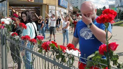В Минске начали проверку смерти мужчины во время протестов