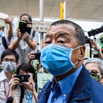 Бизнесмен Джимми Лай, арестованный в Гонконге, отпущен под залог