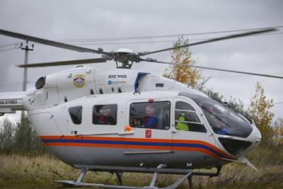 Тульского подростка госпитализировали вертолетом в московскую больницу