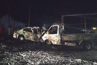 При столкновении в Башкирии загорелись два автомобиля: жертвами стали двое мужчин