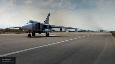 Российские летчики на базе Хмеймим в САР отмечают День ВВС