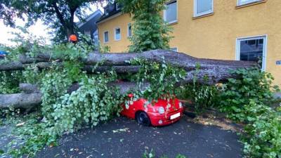 Ливни, ураганный ветер, град и торнадо: жителей Германии предупреждают об экстремальной погоде