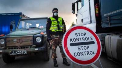 Литва усилит контроль на границе с Польшей из-за коронавируса