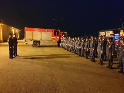 На север Томской области отправили еще 40 пожарных