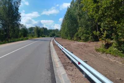 В Касимовском районе отремонтировали дорогу с опережением графика