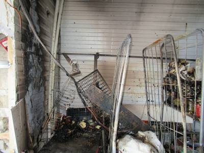 В Ряжске горел сетевой супермаркет, одна из версий – поджог