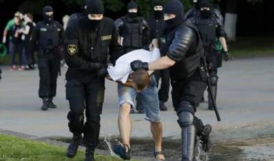 МВД Белоруссии: с 11 на 12 августа задержали более тысячи протестующих