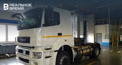 КАМАЗ отправил на испытания новый тягач для перевозки нефти, бензина и газа