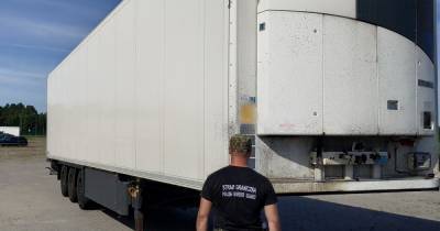 В Гжехотках задержали калининградца на грузовике с полуприцепом с фальшивым VIN