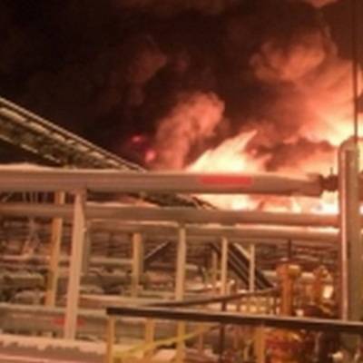 Пожар нефтепродуктов произошел в Ханты-Мансийском автономном округе