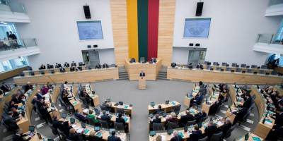 В Литве приняли заявление о непризнании Лукашенко легитимным президентом и призывают другие страны ЕС