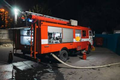 В Закарпатской области горел детский реабилитационный центр