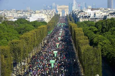 Парижский марафон отменили из-за коронавируса